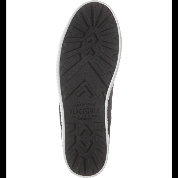 BLACKSTONE RL78 Leather Black White Low Sneakers - Picture 5 of 15